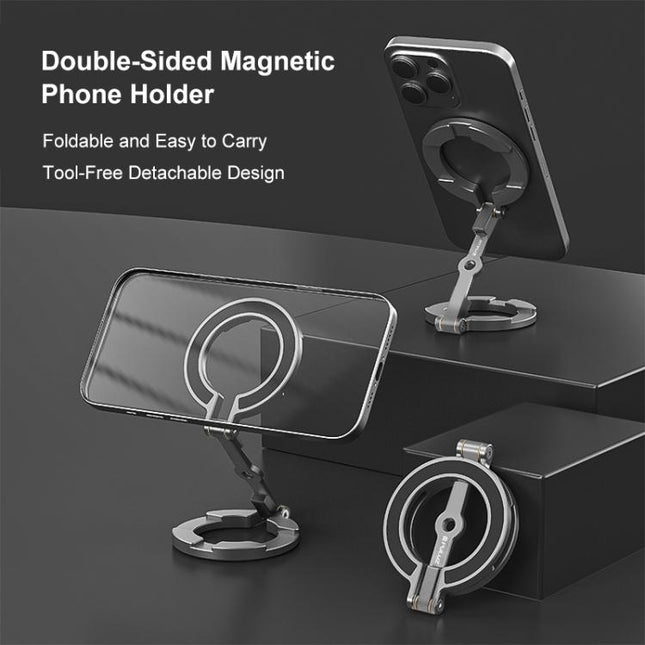 MagSafe Dual-Head Magnetic Folding Phone Holder Bracket, Dual-Head Magnetic Bracket