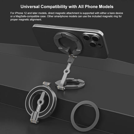 MagSafe Dual-Head Magnetic Folding Phone Holder Bracket, Dual-Head Magnetic Bracket