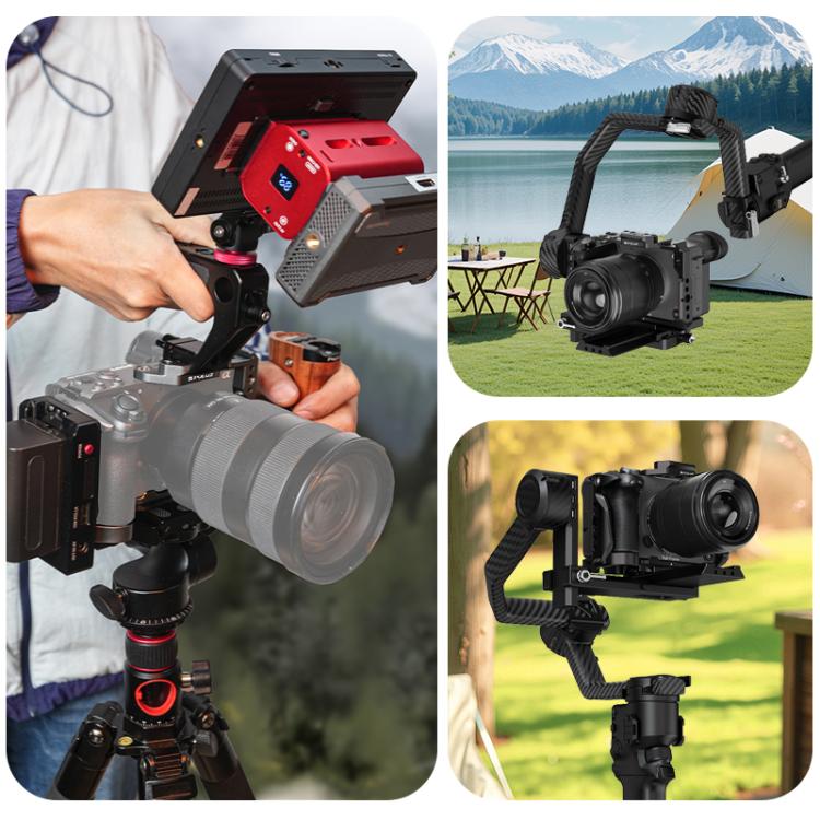 For Sony Sony Cinema Line FX2 / ILME-FX2B PULUZ Metal Camera Cage Stabilizer Rig