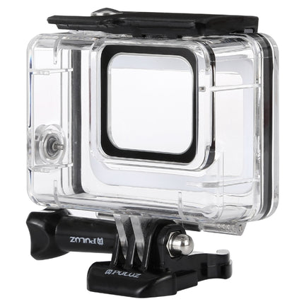 PULUZ 45m Underwater Waterproof Housing Diving Case for GoPro HERO7 Silver / HERO7 White, with Buckle Basic Mount & Screw, For HERO7