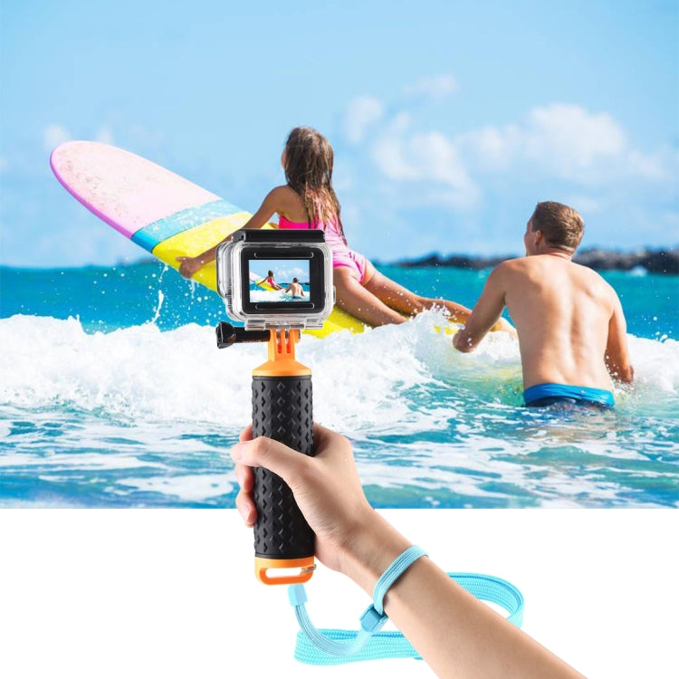 Empuñadura flotante PULUZ con correa para GoPro HERO10 Black, HERO9 Black, HERO8 Black, HERO7, 6, 5, 5 Session, 4 Session, 4, 3+, 3, 2, 1, Xiaoyi y otras cámaras de acción, empuñadura flotante