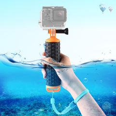 Empuñadura flotante PULUZ con correa para GoPro HERO10 Black, HERO9 Black, HERO8 Black, HERO7, 6, 5, 5 Session, 4 Session, 4, 3+, 3, 2, 1, Xiaoyi y otras cámaras de acción, empuñadura flotante