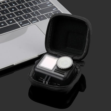 Minibolsa de almacenamiento portátil de fibra de carbono PULUZ, PULUZ para DJI OSMO Action
