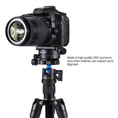 PULUZ Aluminum Alloy 360 Degree Rotation Panorama Ball Head with Quick Release Plate for Camera Tripod Head, Panorama Ball Head