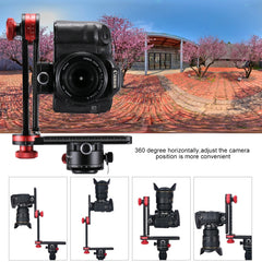 PULUZ 720 Degree Panoramic Aluminum Alloy Ball Head Quick Release Plate Kits, Big Size
