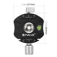 PULUZ Schnellwechselplatte aus Aluminiumlegierung für Panoramakopf