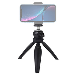 PULUZ 20cm Pocket Plastic Tripod Mount with 360 Degree Ball Head for Smartphones, GoPro, DSLR Cameras, 20cm Tripod