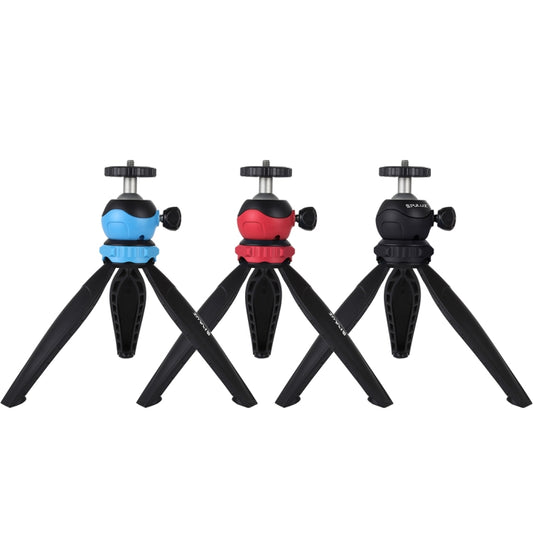 PULUZ 20cm Pocket Plastic Tripod Mount with 360 Degree Ball Head for Smartphones, GoPro, DSLR Cameras, 20cm Tripod