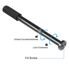 PULUZ  Handheld Adjustable Aluminum Alloy Tripod Mount Monopod Extension Central Shaft Rod, Central Shaft Rod