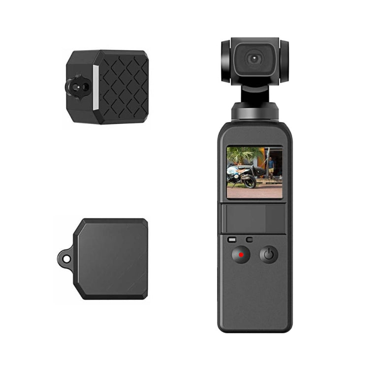 PULUZ - Juego de funda de silicona con textura de diamante 2 en 1 para DJI OSMO Pocket, para DJI OSMO Pocket