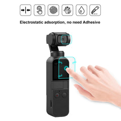 PULUZ 9H 2.5D HD Tempered Glass Lens Protector + Screen Film for DJI OSMO Pocket Gimbal, For DJI OSMO Pocket