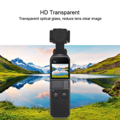 PULUZ 9H 2.5D HD Tempered Glass Lens Protector + Screen Film for DJI OSMO Pocket Gimbal, For DJI OSMO Pocket