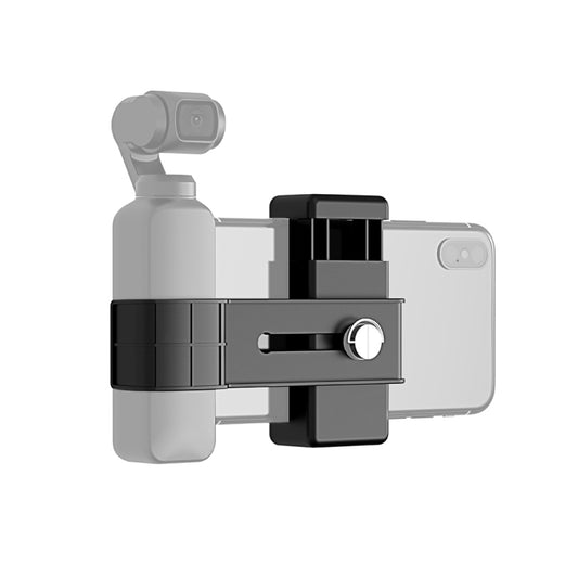 PULUZ Smartphone Fixing Clamp 1/4 inch Holder Mount Bracket for DJI OSMO Pocket / Pocket 2, Clamp