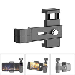 PULUZ Smartphone Fixing Clamp 1/4 inch Holder Mount Bracket for DJI OSMO Pocket / Pocket 2, Clamp