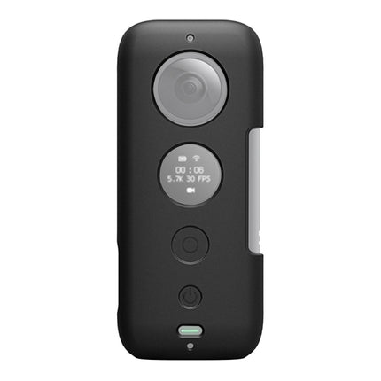 PULUZ Funda protectora de silicona con cubierta de lente para Insta360 ONE X, para Insta360 ONE X (negro), para Insta360 ONE X (rojo)