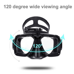 PULUZ Water Sports Diving Equipment Diving Mask Swimming Glasses for GoPro, Insta360, DJI and Other Action Cameras