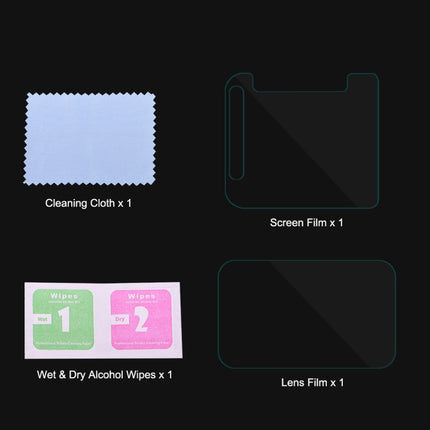 Lente frontal y pantalla LCD trasera PULUZ Película AF HD antihuellas flexible para Sony RX0 II / RX0, para Sony RX0 II