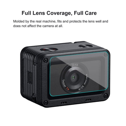 Lente frontal y pantalla LCD trasera PULUZ Película AF HD antihuellas flexible para Sony RX0 II / RX0, para Sony RX0 II