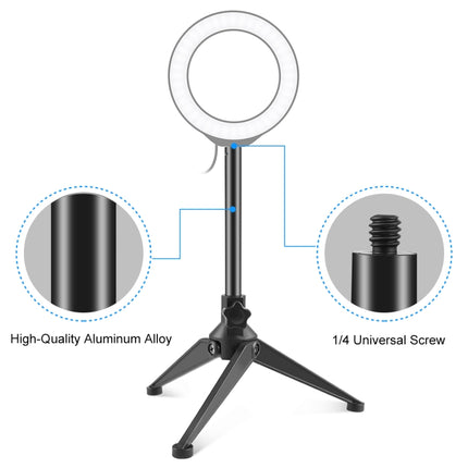 PULUZ Desktop Adjustable Tripod Stand Selfie Stick Mount Holder