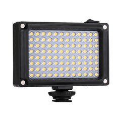 PULUZ Pocket 96 LEDs 860LM Professional Vlogging Photography Video & Photo Studio Light with White and Orange Magnet Filters Light Panel for Canon, Nikon, DSLR Cameras, 96 LED (AE), 104 LED