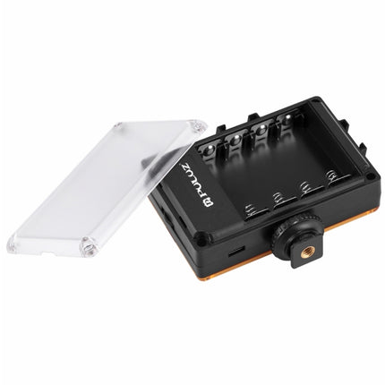 PULUZ Pocket 96 LEDs 860LM Professional Vlogging Photography Video & Photo Studio Light with White and Orange Magnet Filters Light Panel for Canon, Nikon, DSLR Cameras, 104 LED