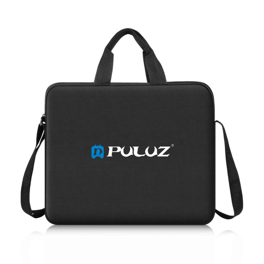 PULUZ 10 inch Ring LED Lights Portable Zipper Storage Bag Shoulder Handbags, Size: 33cm x 28cm x 3cm, 33cm x 28cm x 3cm