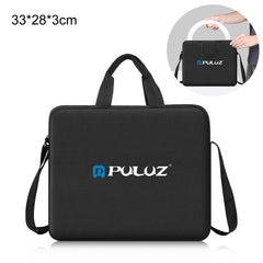 PULUZ 10 inch Ring LED Lights Portable Zipper Storage Bag Shoulder Handbags, Size: 33cm x 28cm x 3cm, 33cm x 28cm x 3cm