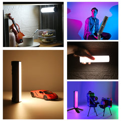 PULUZ 17cm Photo Handheld Full Color RGB Stick Light Magnetic LED Fill Light, 17cm Magnetic LED Fill Light