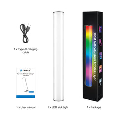 PULUZ 30cm Photo Handheld Full Color RGB Stick Light Magnetic LED Fill Light, 30cm Magnetic LED Fill Light