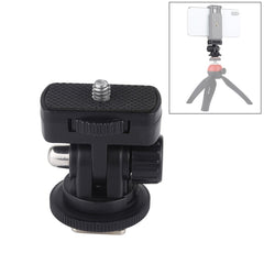 PULUZ 1/4 inch Screw Thread Cold Shoe Tripod Mount Adapter, Mount Adapter