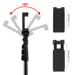 PULUZ Shutter Remote Selfie Stick Tripod Mount Holder for Vlogging Live Broadcast, PU420, PU420F