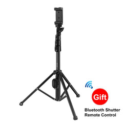 PULUZ Shutter Remote Selfie Stick Tripod Mount Holder for Vlogging Live Broadcast, PU420, PU420F