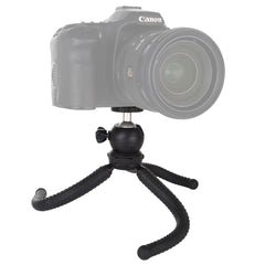 PULUZ Mini Octopus Flexible Tripod Holder with Ball Head for SLR Cameras, GoPro, Cellphone, Size: 25cmx4.5cm, 25cm Tripod(US), 25cm Tripod