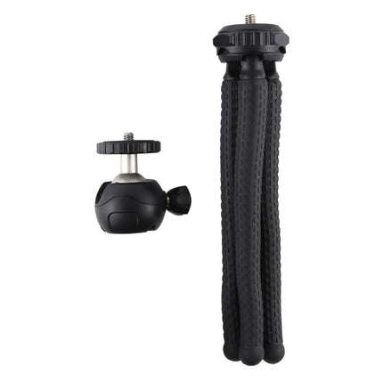 Trípode flexible PULUZ Mini Octopus con cabezal esférico para cámaras SLR, GoPro, teléfonos móviles, tamaño: 25 cm x 4,5 cm, trípode de 25 cm (EE. UU.), trípode de 25 cm