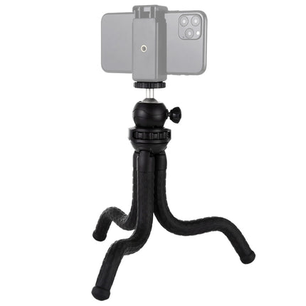 Trípode flexible PULUZ Mini Octopus con cabezal esférico para cámaras SLR, GoPro, teléfonos móviles, tamaño: 30 cm x 5 cm, trípode de 30 cm