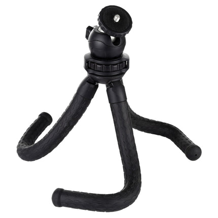 Trípode flexible PULUZ Mini Octopus con cabezal esférico para cámaras SLR, GoPro, teléfonos móviles, tamaño: 30 cm x 5 cm, trípode de 30 cm
