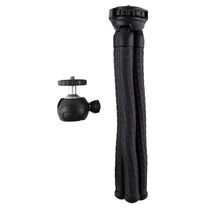 Trípode flexible PULUZ Mini Octopus con cabezal esférico para cámaras SLR, GoPro, teléfonos móviles, tamaño: 30 cm x 5 cm, trípode de 30 cm