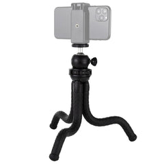 PULUZ Mini Octopus Flexible Tripod Holder with Ball Head for SLR Cameras, GoPro, Cellphone, Size:30cmx5cm, 30cm Tripod