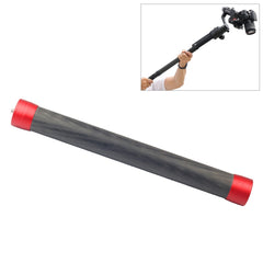 PULUZ Carbon Fiber Extension Monopod Pole Rod Extendable Stick for DJI / MOZA / Feiyu V2 / Zhiyun G5 / SPG Gimbal, Length: 35cm, 35cm