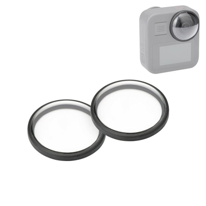 2 piezas de cubierta protectora de lente acrílica PULUZ para GoPro Max, cubierta de lente