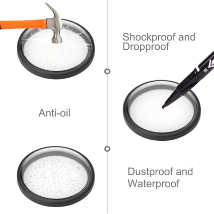 2 PCS PULUZ Acryl-Schutzlinsenabdeckung für GoPro Max, Linsenabdeckung