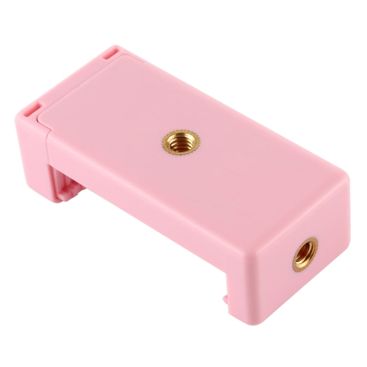 Trípode para palos de selfie PULUZ con abrazadera para teléfono con orificios para tornillos de 1/4 de pulgada y base de zapata fría, abrazadera negra
