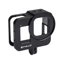 PULUZ Housing Shell CNC Aluminum Alloy Protective Cage with 52mm UV Lens for GoPro HERO8 Black, For HERO8 Black No Frame