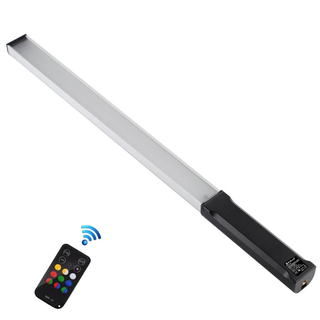 PULUZ RGB Colorful Photo LED Stick Adjustable Color Temperature Handheld LED Fill Light with Remote Control, Remote Fill Light