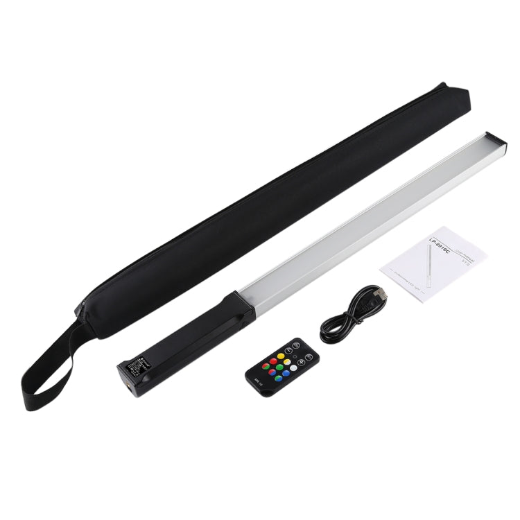 PULUZ RGB Colorful Photo LED Stick Adjustable Color Temperature Handheld LED Fill Light with Remote Control, Remote Fill Light