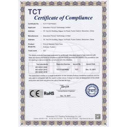 PULUZ 11-in-1-Speicherkartenhülle für 3SIM + 2XQD + 2CF + 2TF + 2SD-Karte, 11 in 1