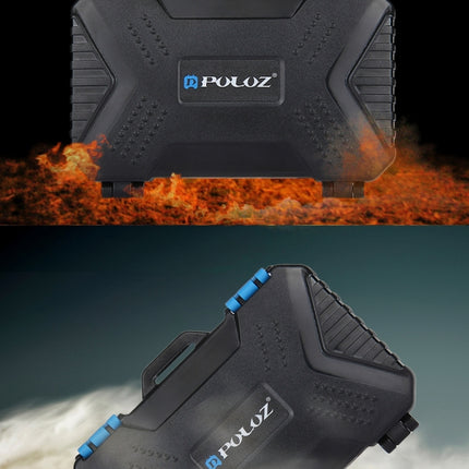 PULUZ 27-in-1-Speicherkartenhülle für 4CF + 8SD + 9TF + 1 Karten-PIN + 1Standard-SIM + 2Micro-SIM + 2Nano-SIM, 27 in 1, 27 in 1 (US), 27 in 1 (AE)