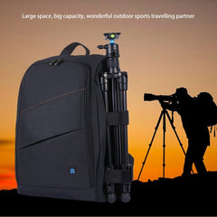 PULUZ Outdoor Portable Waterproof Scratch-proof Dual Shoulders Backpack Handheld PTZ Stabilizer Camera Bag with Rain Cover for Digital Camera, DJI Ronin-SC / Ronin-S, Backpack(Black RU), Backpack(Grey RU), Backpack(Grey), Backpack(Blue), Backpack(Black)