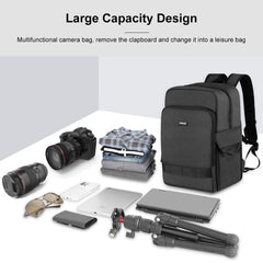 PULUZ Outdoor Portable Camera Dual Shoulders Backpack Laptop Bag, Shoulders Backpack