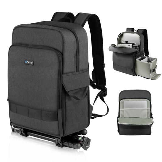 PULUZ Outdoor Portable Camera Dual Shoulders Backpack Laptop Bag, Shoulders Backpack